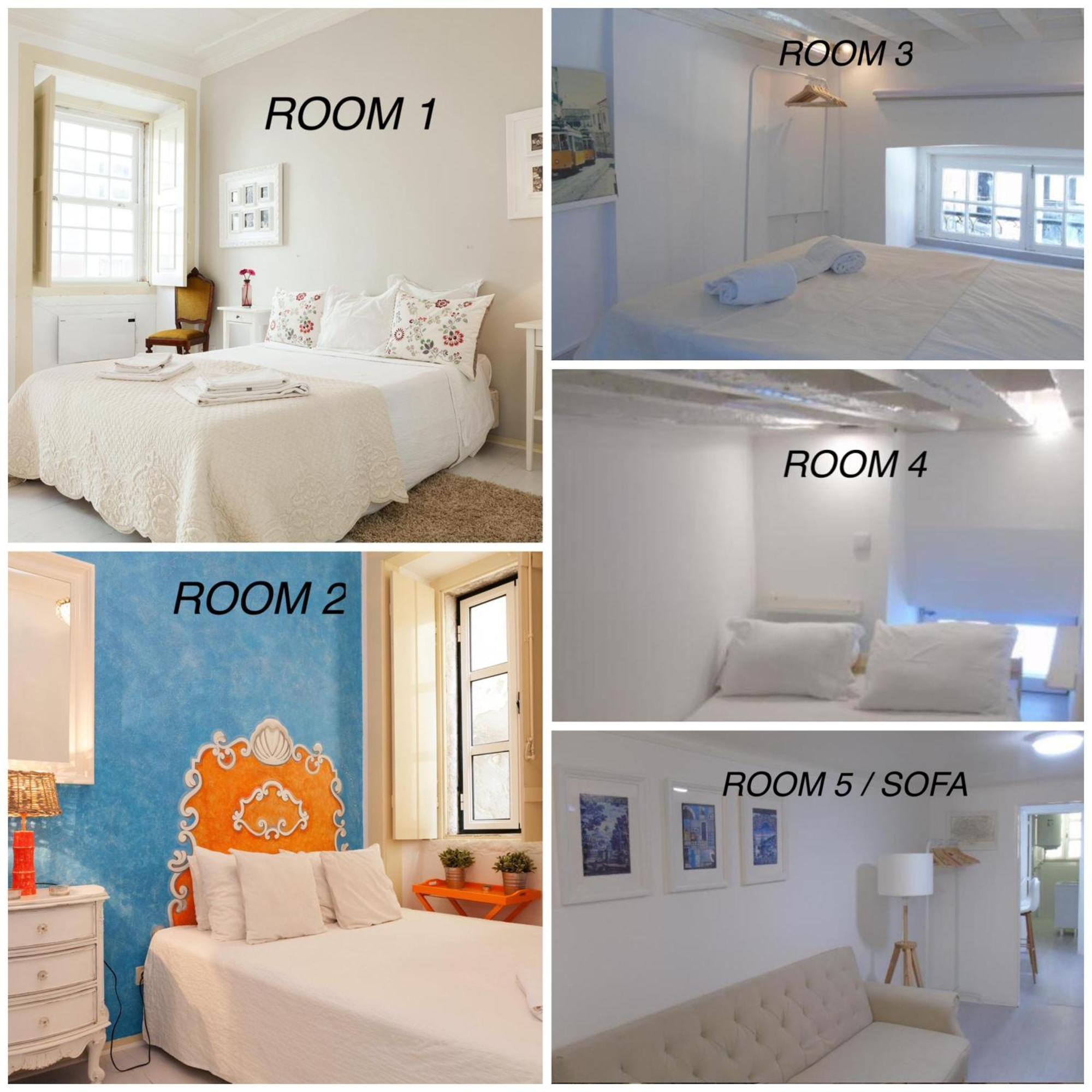 Alfama Vintage 1 Guests - Alfama Vintage 2 Five Guests - Alfama Vintage 3 Three Guests
