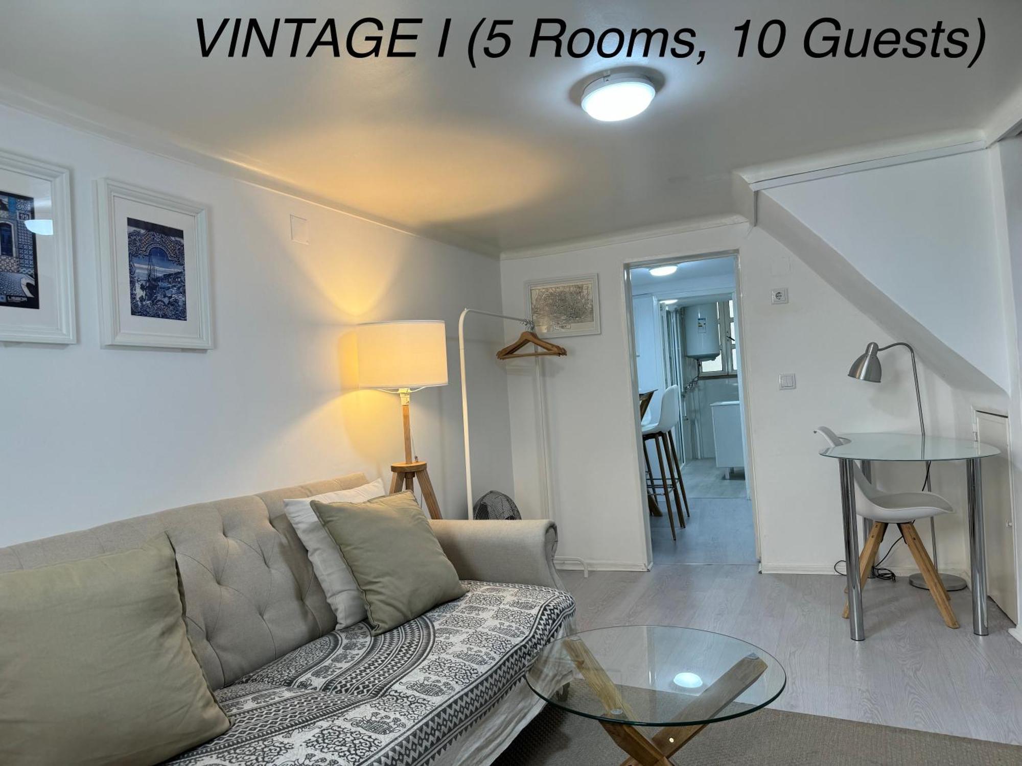 Apartment Alfama Vintage 1 Guests - Alfama Vintage 2 Five Guests - Alfama Vintage 3 Three Guests Lisbon