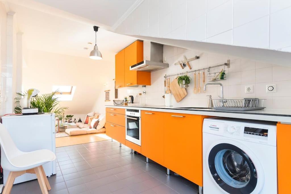 Apartamento Romantic Rooftop Apart W/ River View Ac Heating *