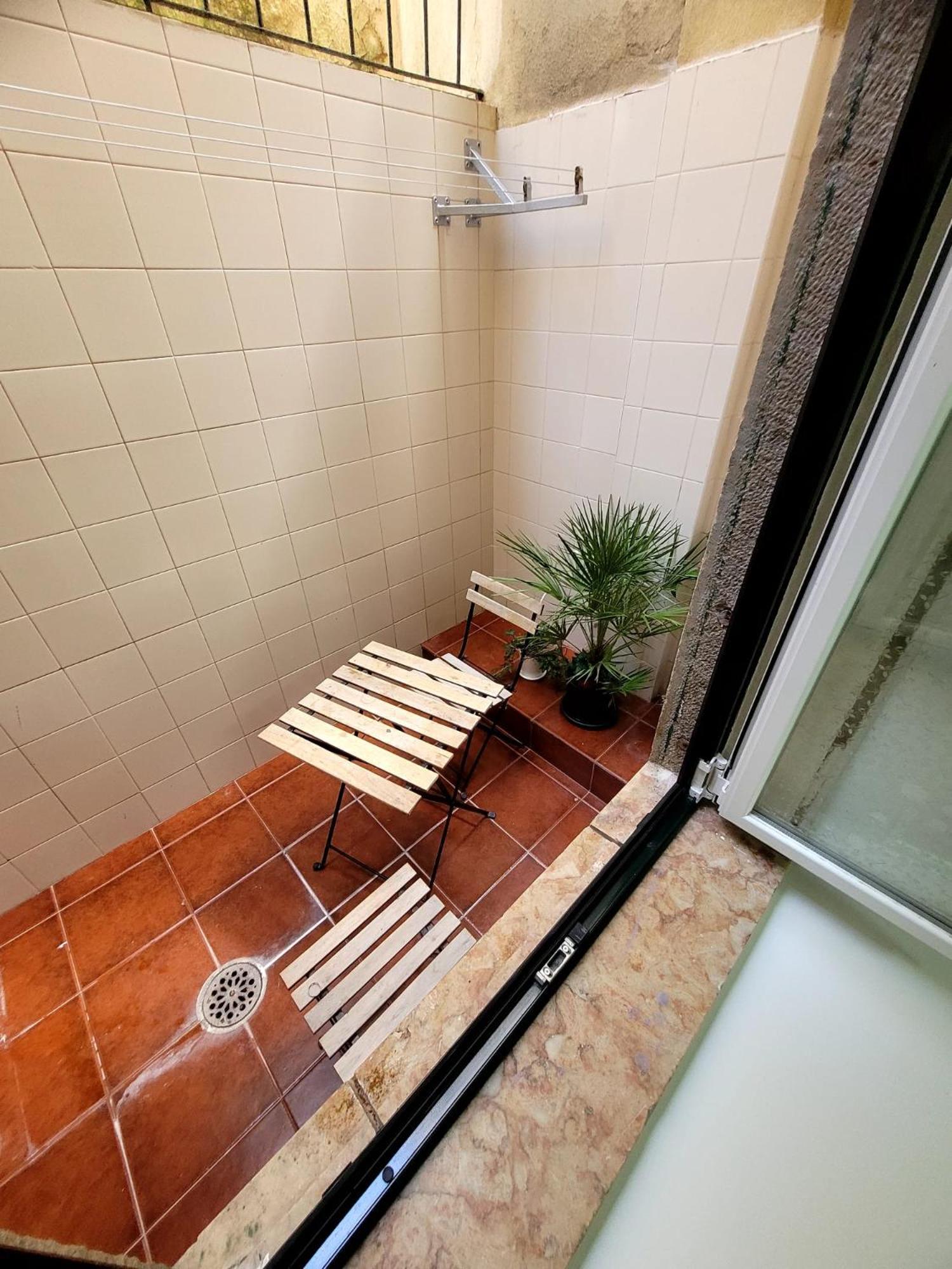 Varanda Privada Iroom Quarto em Acomodações Particulares *