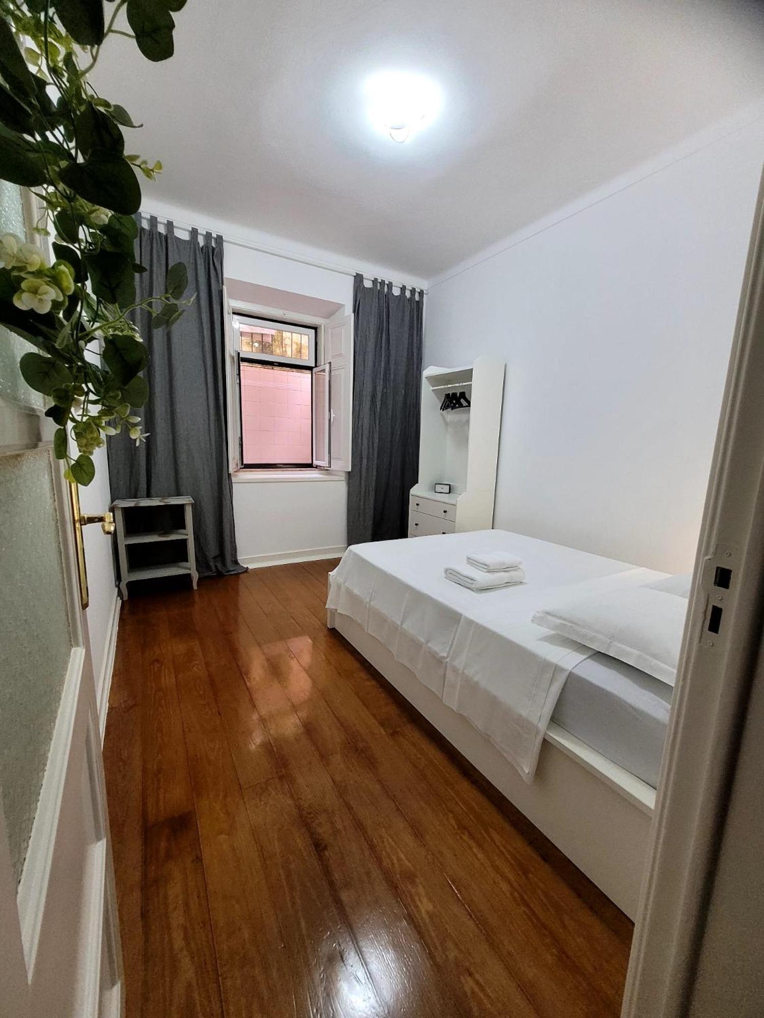 Varanda Privada Iroom Quarto em Acomodações Particulares Lisboa