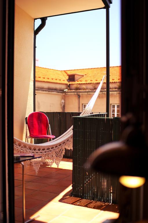 Terrace View In Chiado Lisbon
