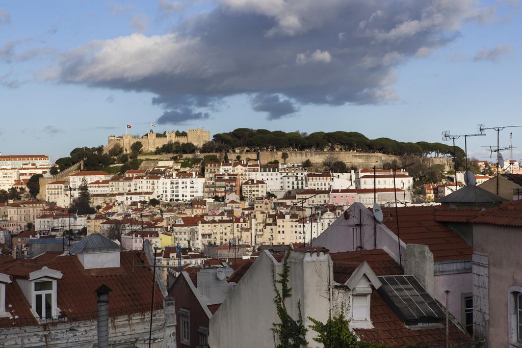 Terrace View In Chiado Lisbon