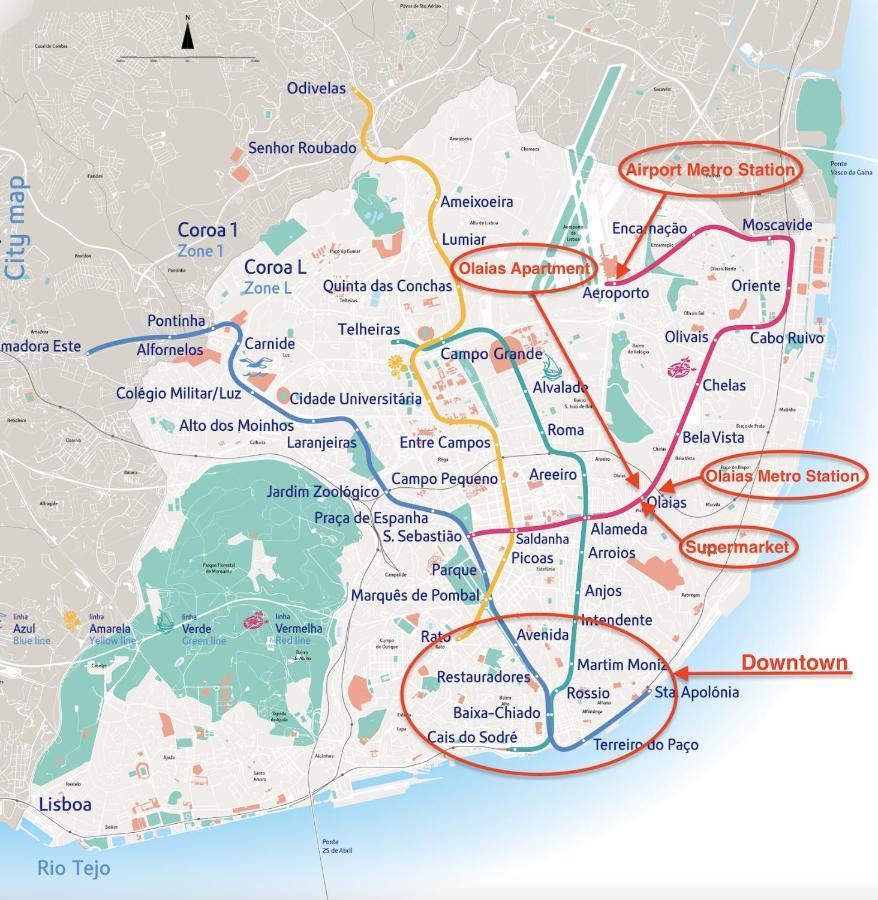 1-minute Walk To The Metro And 2 To The Supermarket Apartment Lisbon