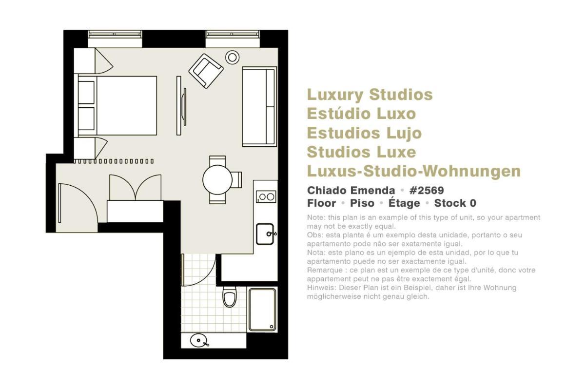 Apartment Serviced - Chiado Emenda Lisbon