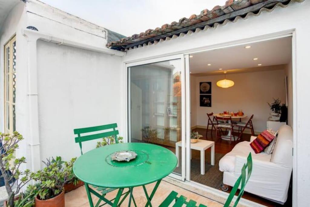 Apartment Balcony In Center