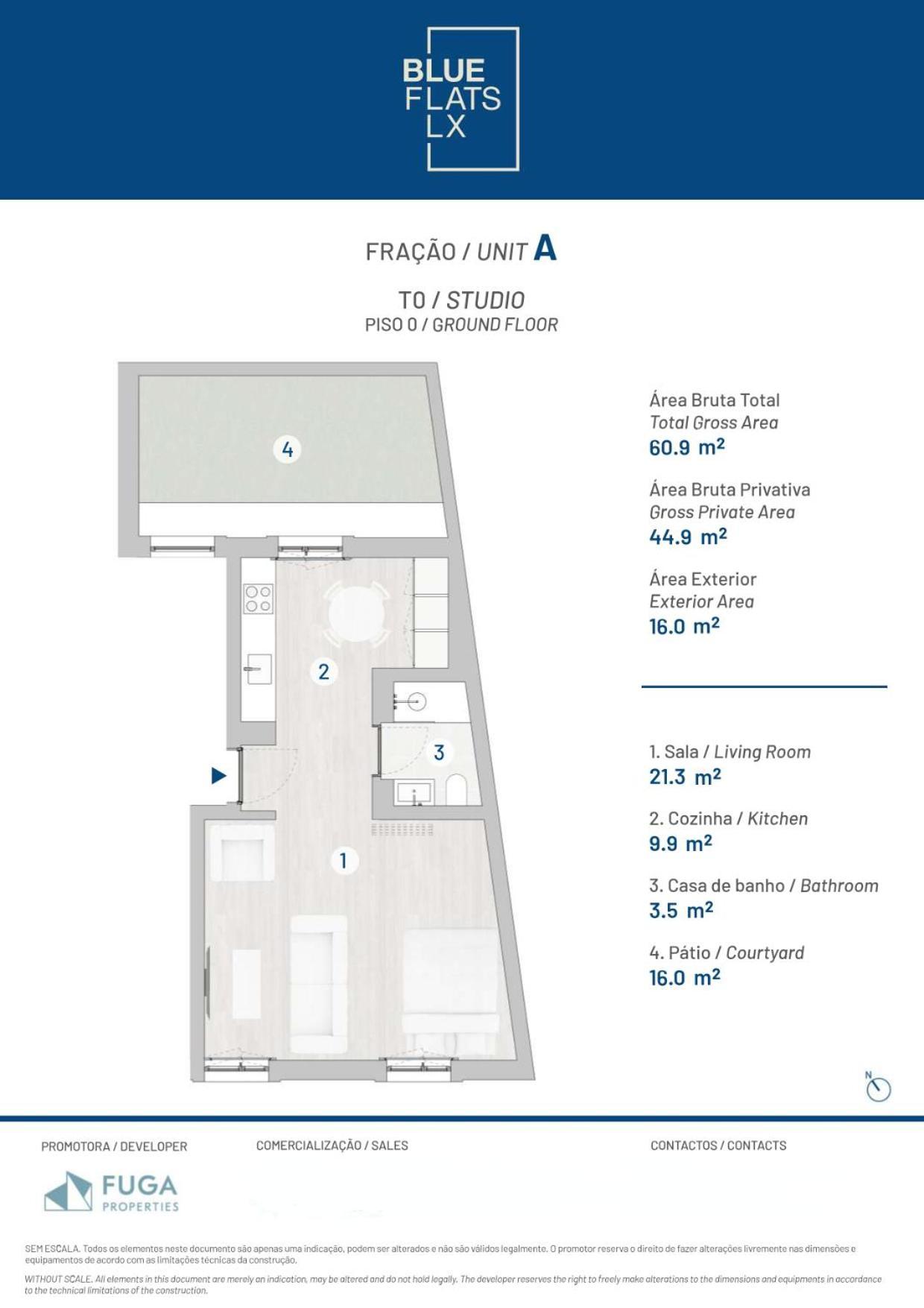 Alcantara Blue Flats * Lisbon