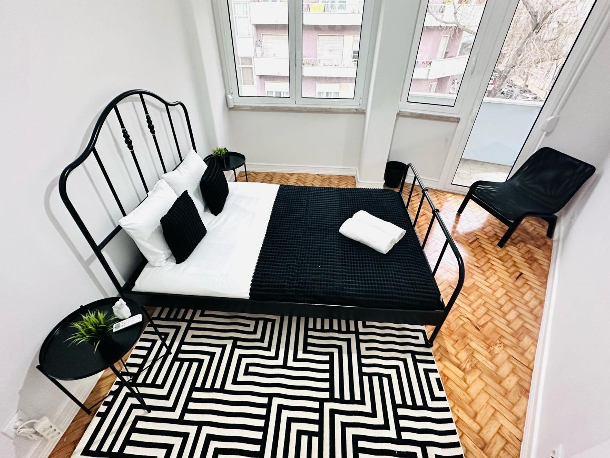 Quarto em Acomodações Particulares Crespo House Ii Fantastic E Lisboa