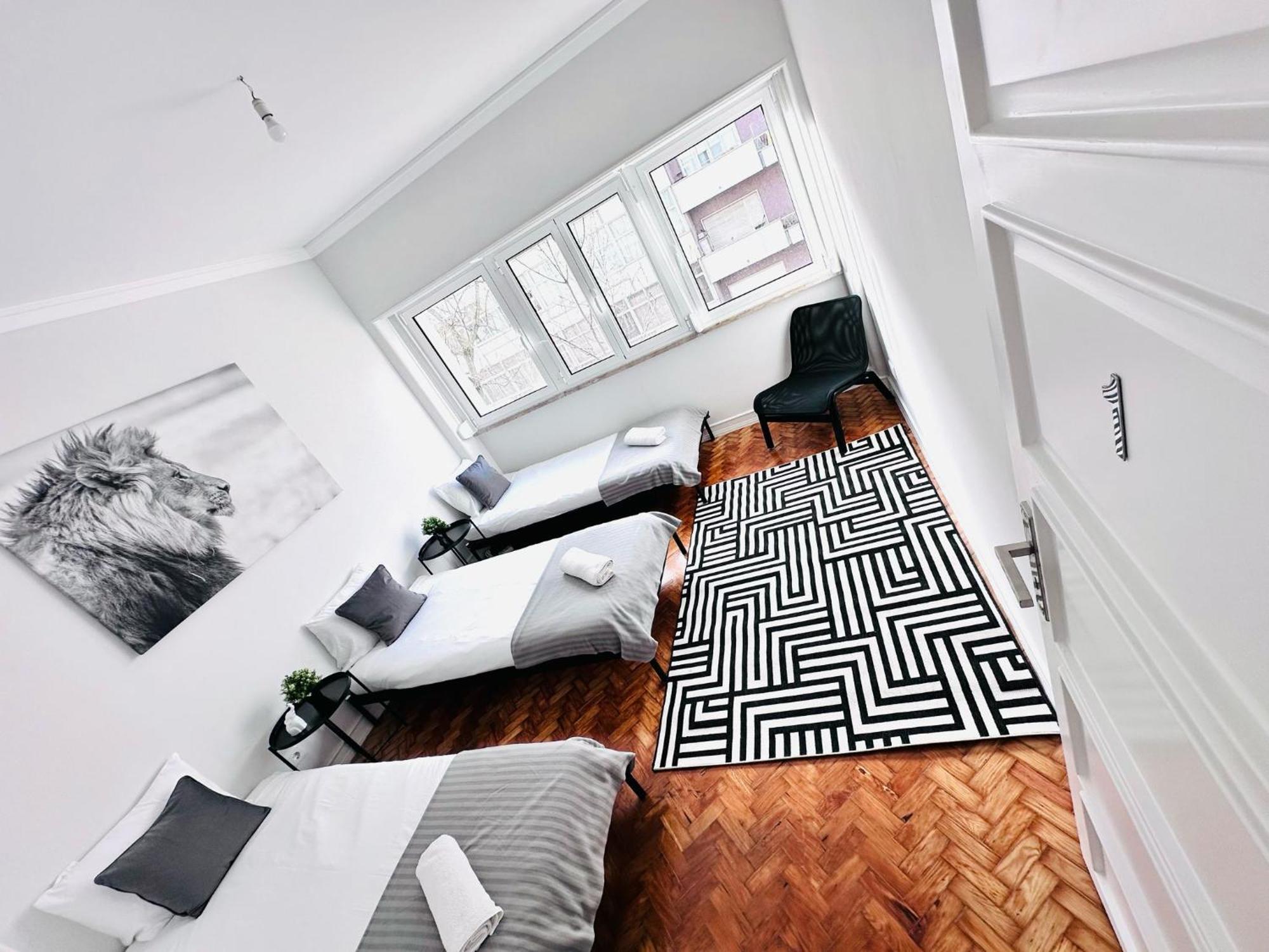 Quarto em Acomodações Particulares Crespo House Ii Fantastic E Lisboa