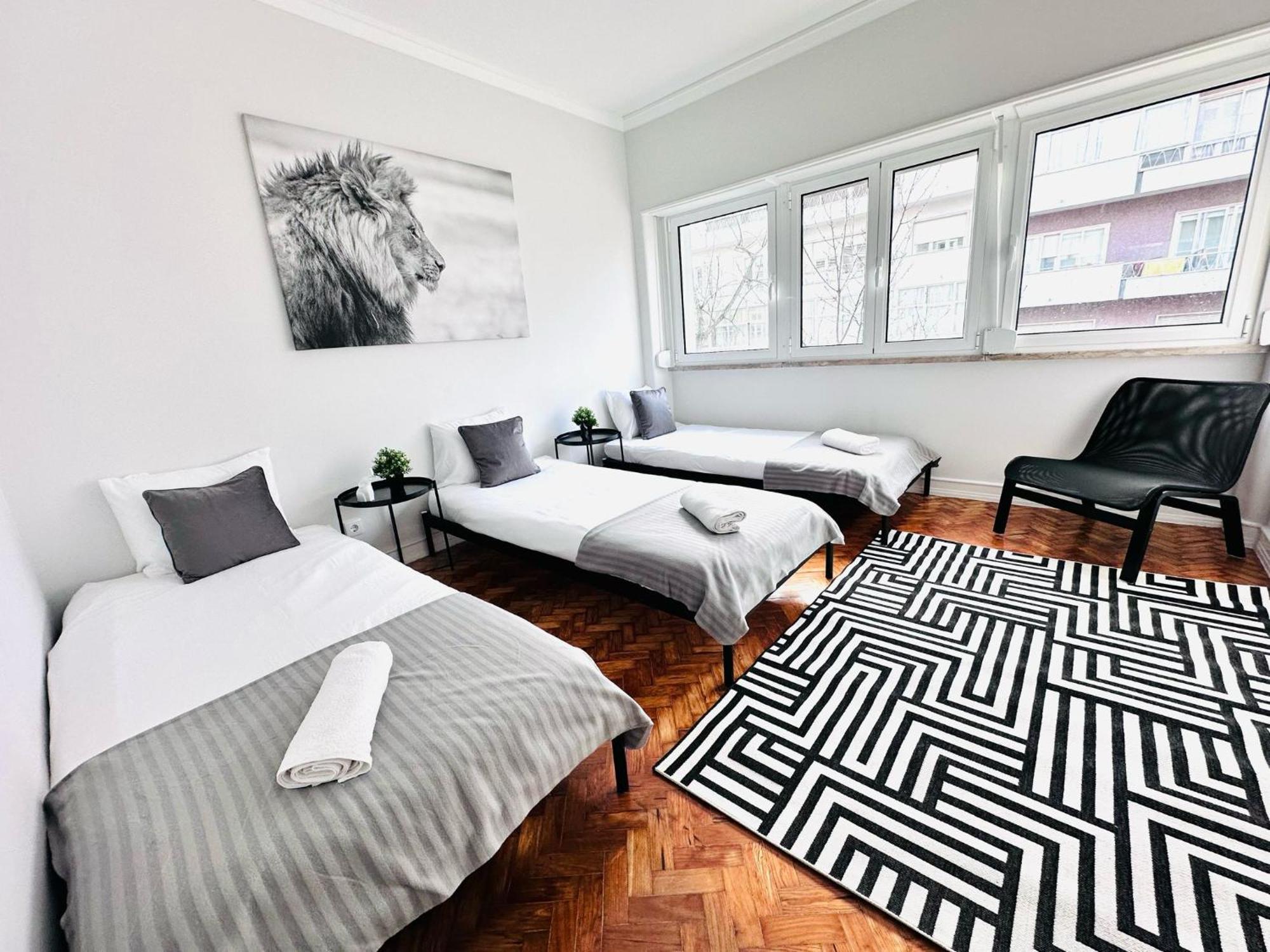 Quarto em Acomodações Particulares Crespo House Ii Fantastic E Lisboa