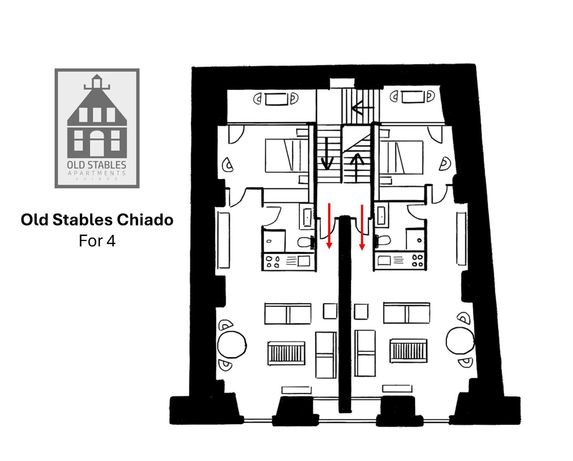 Old Stables Chiado - 2 Bedroom In The Heart Of * Lisbon